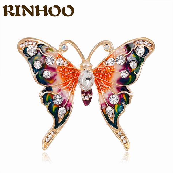 enamel butterfly brooches for women shiny rhinestone brooch pin fashion bijouterie wedding party jewelry coat accessoriesdio chan contact, Gray
enamel butterfly brooches for women shiny rhinestone brooch pin fashion bijouterie wedding party jewelry coat accessoriesdio chan contact, Gray