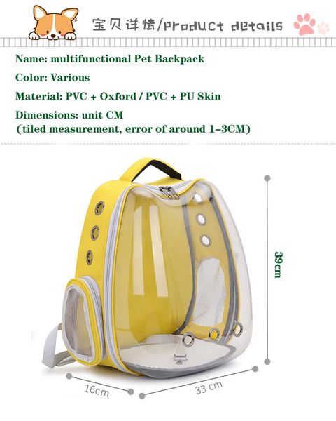 cat carriers,crates & houses bag solid color ear pet out portable space clear backpack dog carry
cat carriers,crates & houses bag solid color ear pet out portable space clear backpack dog carry