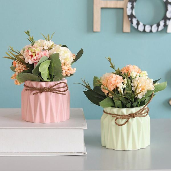 decorative flowers & wreaths 4pcs european-style simulation hydrangea plant potted fake garden bonsai decoration home deskfestive gift
decorative flowers & wreaths 4pcs european-style simulation hydrangea plant potted fake garden bonsai decoration home deskfestive gift