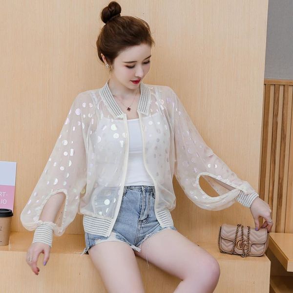women's jackets women summer casual baseball short jacket female transparent thin loose bomber sunscreen cardigan coat g1951 j0cu, Black;brown
women's jackets women summer casual baseball short jacket female transparent thin loose bomber sunscreen cardigan coat g1951 j0cu, Black;brown