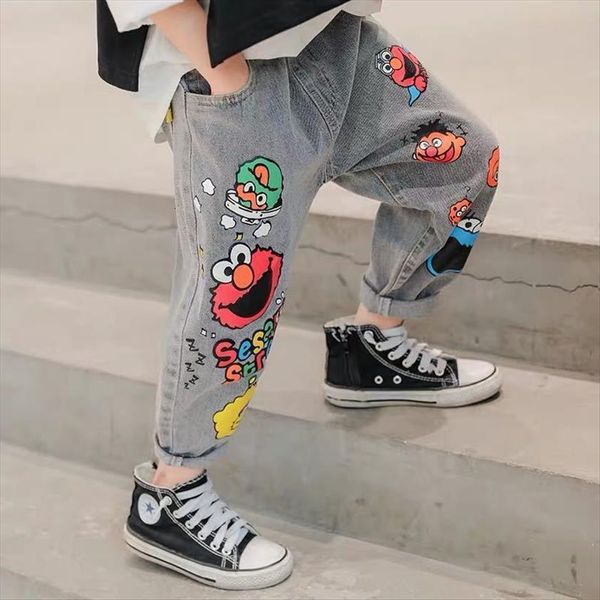 boys jeans korean version spring autumn cartoon loose male baby pants western style boy, Blue
boys jeans korean version spring autumn cartoon loose male baby pants western style boy, Blue