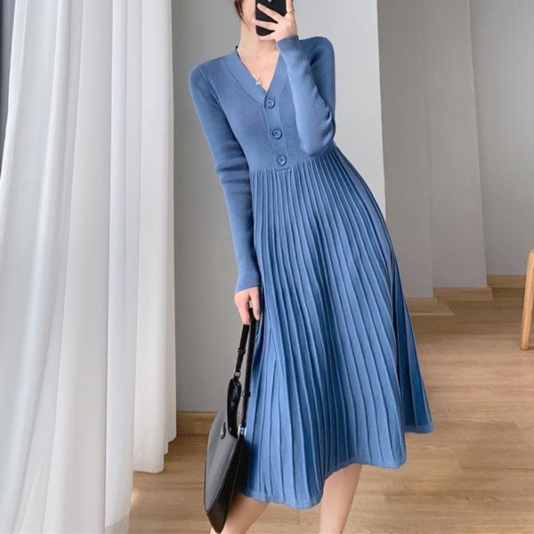 casual dresses autumn winter warm loose thick sweater dress for women a-line long female chic button pleated ol elegant, Black;gray
casual dresses autumn winter warm loose thick sweater dress for women a-line long female chic button pleated ol elegant, Black;gray