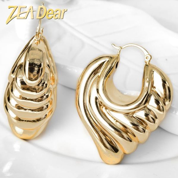 hoop & huggie zeadear jewelry bohemia earrings for women big gold planted wedding party anniversary gift trendy, Golden;silver
hoop & huggie zeadear jewelry bohemia earrings for women big gold planted wedding party anniversary gift trendy, Golden;silver