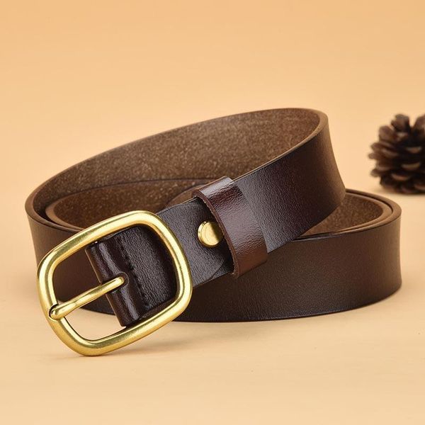 belts men's and women's leather belt retro pin buckle fashion wild word boutique head trend 8z1, Black;brown
belts men's and women's leather belt retro pin buckle fashion wild word boutique head trend 8z1, Black;brown