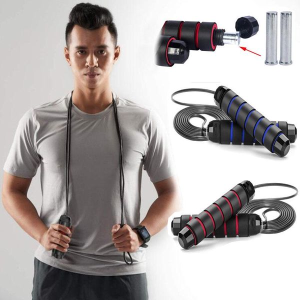 weighted jump rope workout equipments steel jumper with ball heavy bearing foam handleaerobic exercise speed training ropes
weighted jump rope workout equipments steel jumper with ball heavy bearing foam handleaerobic exercise speed training ropes