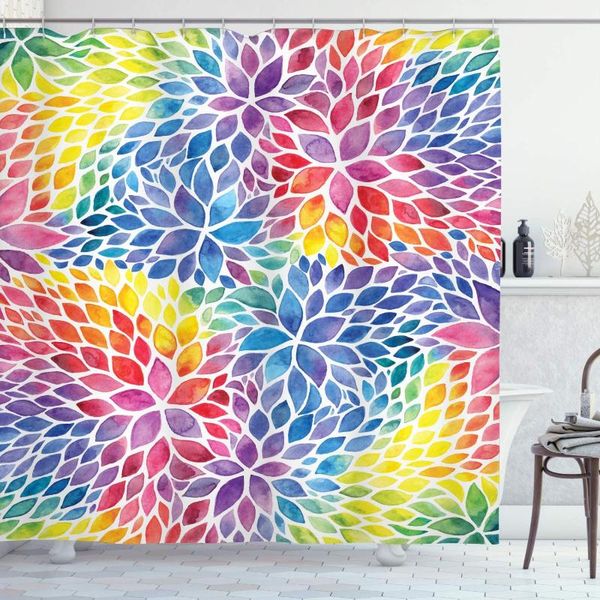 shower curtains colorful curtain blossoming nature rainbow colored foliage in watercolor style spring waterproof bathroom decor
shower curtains colorful curtain blossoming nature rainbow colored foliage in watercolor style spring waterproof bathroom decor