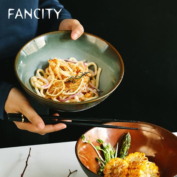 ceramic ramen bowl, large soup household beef noodle instant fruit salad hat bowl bowls
ceramic ramen bowl, large soup household beef noodle instant fruit salad hat bowl bowls