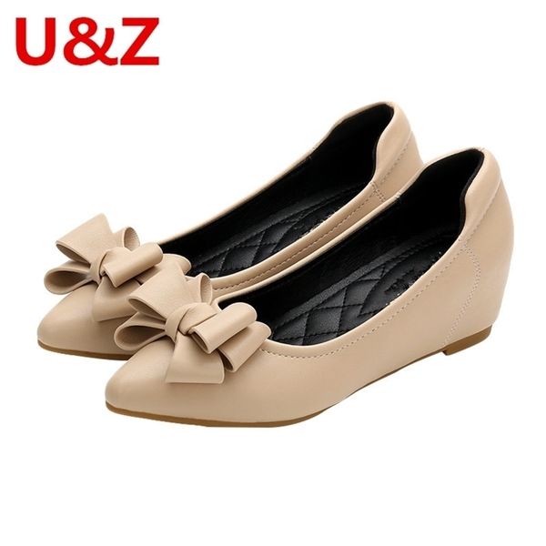 lovely pink/apricot soft leather women 4cm pumps,office ladies must-have middle heels wedges pumps elegant bow gray/red shoes 210408, Black
lovely pink/apricot soft leather women 4cm pumps,office ladies must-have middle heels wedges pumps elegant bow gray/red shoes 210408, Black