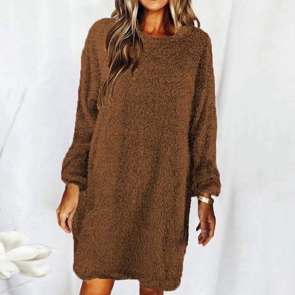 women's sweaters soft plush sweater for women fashion casual warm long sleeve o-neck loose pullovers autumn winter clothing, White;black
women's sweaters soft plush sweater for women fashion casual warm long sleeve o-neck loose pullovers autumn winter clothing, White;black