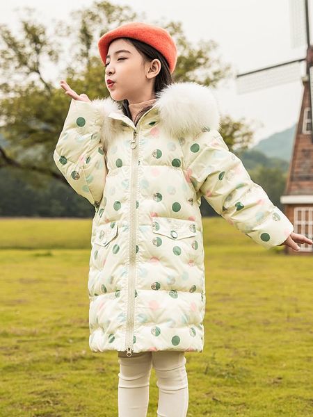 down coat 2021 winter jacket for girls hooded big fur collar thickened warm children's outerwear tz17, Blue;gray
down coat 2021 winter jacket for girls hooded big fur collar thickened warm children's outerwear tz17, Blue;gray