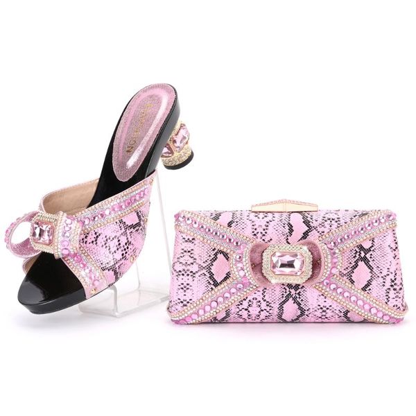 slippers 2021 italian design africa and nigeria high-heeled party crystal rhinestone wedding lady shoes hand-held straddle dinner bag, Black
slippers 2021 italian design africa and nigeria high-heeled party crystal rhinestone wedding lady shoes hand-held straddle dinner bag, Black