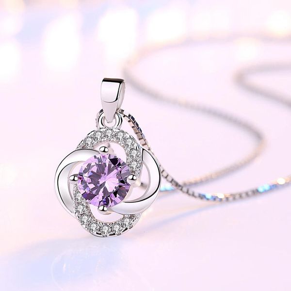 necklace designer female 925 sterling silver flower amethyst pendants and necklaces for women wedding party fashion jewelry free
necklace designer female 925 sterling silver flower amethyst pendants and necklaces for women wedding party fashion jewelry free