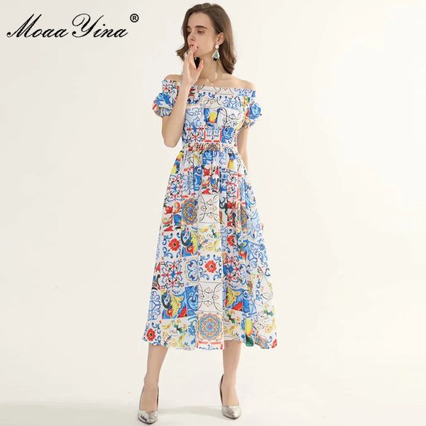 fashion designer dress summer women's dress puff sleeve classic blue and white porcelain print vacation dresses 210524, Black;gray
fashion designer dress summer women's dress puff sleeve classic blue and white porcelain print vacation dresses 210524, Black;gray