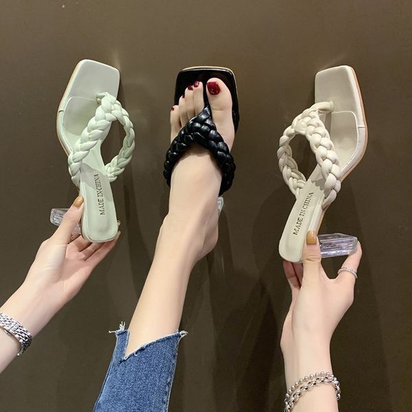 sandals high-heeled women's slippers, high-fashion slippers for women, square, casual, summer, wg3y, Black
sandals high-heeled women's slippers, high-fashion slippers for women, square, casual, summer, wg3y, Black