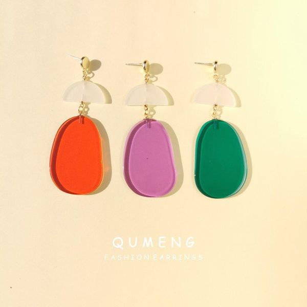 stud qumeng 2021 ladies sweet fashion simple korean earrings acrylic for women water dorp dating jewelry, Golden;silver
stud qumeng 2021 ladies sweet fashion simple korean earrings acrylic for women water dorp dating jewelry, Golden;silver