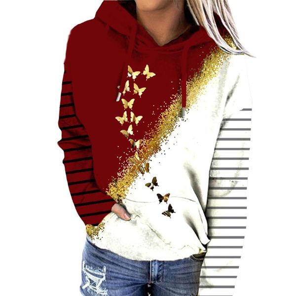 women's hoodies & sweatshirts women butterfly flower printed hoodie ladies 2021 autumn casual loose fashion winter streetwear pullover, Black
women's hoodies & sweatshirts women butterfly flower printed hoodie ladies 2021 autumn casual loose fashion winter streetwear pullover, Black