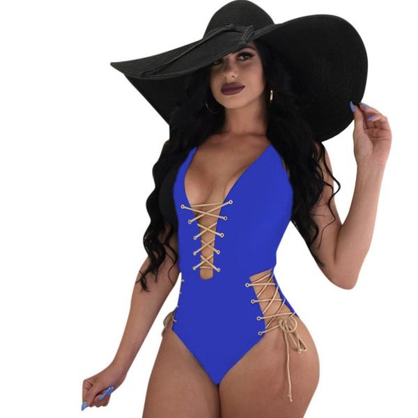 women's jumpsuits & rompers summer beach playsuits one piece lace up bandage bodycon romper women db9079, Black;white
women's jumpsuits & rompers summer beach playsuits one piece lace up bandage bodycon romper women db9079, Black;white