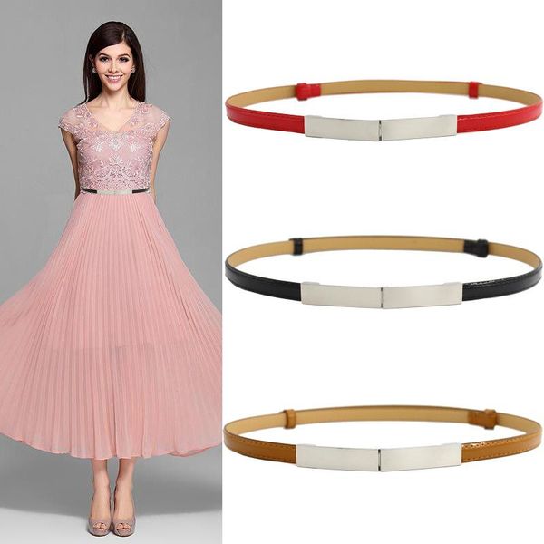 belts women's all-match dress with a pair of buckle fashion fine decoration non-porous adjustable waist chain, Black;brown
belts women's all-match dress with a pair of buckle fashion fine decoration non-porous adjustable waist chain, Black;brown