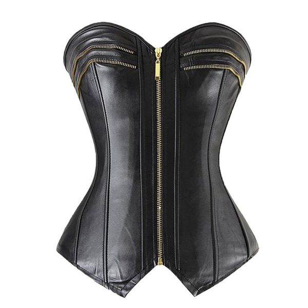 bustiers & corsets s-xxl leather steampunk corset pvc zip front lace up back overbust body shaper waist lingerie vintage gothic, Black;white
bustiers & corsets s-xxl leather steampunk corset pvc zip front lace up back overbust body shaper waist lingerie vintage gothic, Black;white