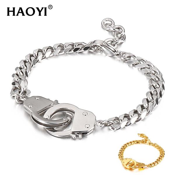7mm width stainless steel bracelet men jewelry handcuffs charm for women accessories friendship girl couple bracelets link, chain, Black
7mm width stainless steel bracelet men jewelry handcuffs charm for women accessories friendship girl couple bracelets link, chain, Black