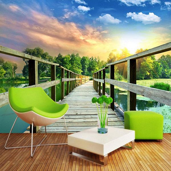 wallpapers drop custom wallpaper wooden bridge corridor 3d stereoscopic natural landscape large wall painting home decor
wallpapers drop custom wallpaper wooden bridge corridor 3d stereoscopic natural landscape large wall painting home decor