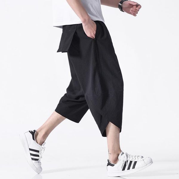 men's pants cotton linen mens harem summer male casual wied leg 2021 solid big pocket baggy woman trousers 5xl, Black
men's pants cotton linen mens harem summer male casual wied leg 2021 solid big pocket baggy woman trousers 5xl, Black