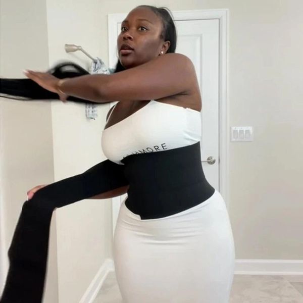 women's pants & capris snatch me up bandage wrap waist trainer shaperwear belt women slimming tummy corset stretch bands cincher body s, Black;white
women's pants & capris snatch me up bandage wrap waist trainer shaperwear belt women slimming tummy corset stretch bands cincher body s, Black;white