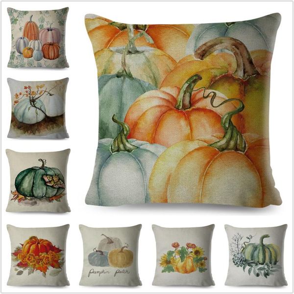 cushion/decorative pillow watercolor pumpkin case decor harvest thanksgiving cushion cover for sofa home children room 45x45cm autumn decora
cushion/decorative pillow watercolor pumpkin case decor harvest thanksgiving cushion cover for sofa home children room 45x45cm autumn decora