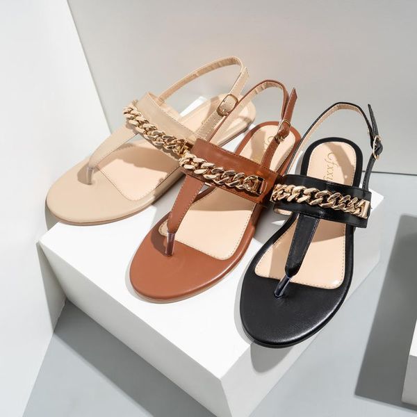 women sandals fashion chain clip toe rome flip flop gladiator casual beach flat outdoor non-slip breathable female shoes, Black
women sandals fashion chain clip toe rome flip flop gladiator casual beach flat outdoor non-slip breathable female shoes, Black