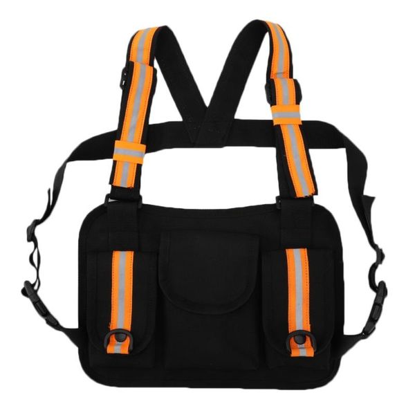 outdoor bags hunting reflective chest rig bag vest harness front pack pouch holster hip hop streetwear functional
outdoor bags hunting reflective chest rig bag vest harness front pack pouch holster hip hop streetwear functional