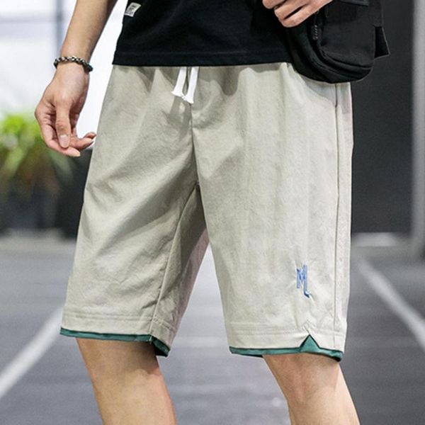 men's shorts summer loose straight fake two piece capris trend handsome versatile pants casual pantalones cortos short, White;black
men's shorts summer loose straight fake two piece capris trend handsome versatile pants casual pantalones cortos short, White;black