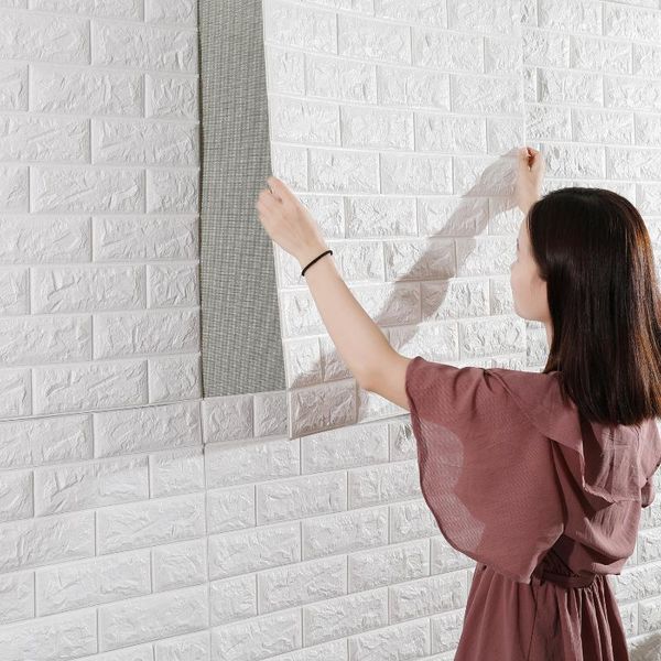 wallpapers wall stickers self-adhesive 3d three-dimensional brick pattern foam anti-collision waterproof living room tv background decor
wallpapers wall stickers self-adhesive 3d three-dimensional brick pattern foam anti-collision waterproof living room tv background decor