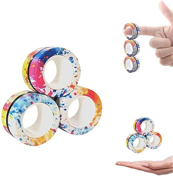 tornado 3pcs finger toy ring fidget magnet toys fingers hand spinner stacking game set, magnetic bracelet magic for stress relief teen,three
tornado 3pcs finger toy ring fidget magnet toys fingers hand spinner stacking game set, magnetic bracelet magic for stress relief teen,three