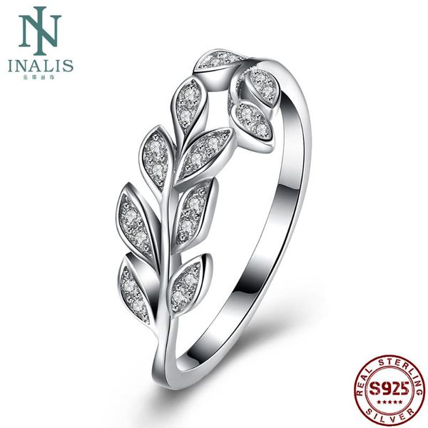 cluster rings inalis 925 sterling silver leaf for women twinkle cubic zircon ring light famale girl engagement gift boutique jewelry, Golden;silver
cluster rings inalis 925 sterling silver leaf for women twinkle cubic zircon ring light famale girl engagement gift boutique jewelry, Golden;silver