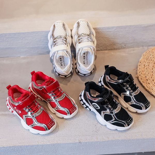 childrens sports shoes girls mesh breathable boys shoes internet celebrities kids shoes for girl running, Black;red
childrens sports shoes girls mesh breathable boys shoes internet celebrities kids shoes for girl running, Black;red