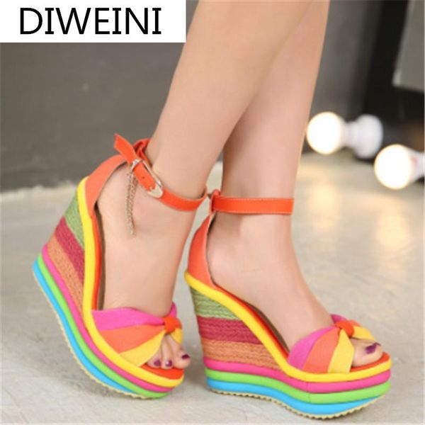 fashion wedges sandals women summer open toe fish mouth outdoor comfortable platform vintage buckle shoes for woman, Black
fashion wedges sandals women summer open toe fish mouth outdoor comfortable platform vintage buckle shoes for woman, Black