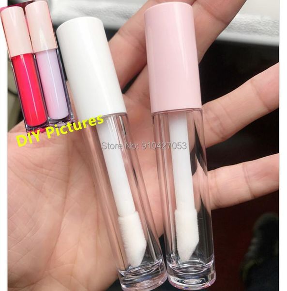 storage bottles & jars 25pcs cute pink white big brush lip gloss tubes 5.8ml clear glaze empty lipgloss bottle transparent makeup tool
storage bottles & jars 25pcs cute pink white big brush lip gloss tubes 5.8ml clear glaze empty lipgloss bottle transparent makeup tool