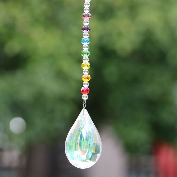 5pcs ab color crystal suncatcher prism hanging drop pendant feng shui decoration window garden ornament gift
5pcs ab color crystal suncatcher prism hanging drop pendant feng shui decoration window garden ornament gift