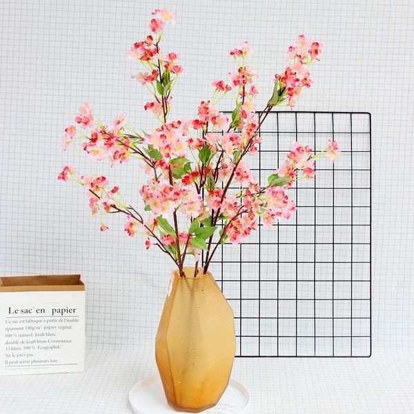 decorative flowers & wreaths high-end simulation, 110cm long cherry blossom branches, home living room decoration, holiday parties, els, wed
decorative flowers & wreaths high-end simulation, 110cm long cherry blossom branches, home living room decoration, holiday parties, els, wed