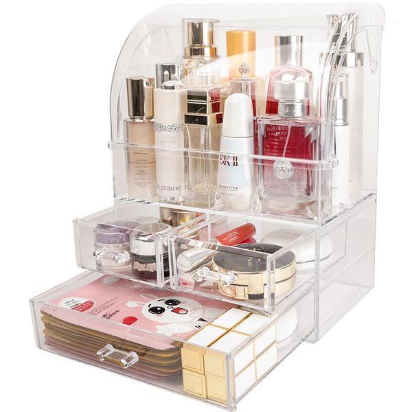 fashion drawers makeup organizer with lid clear jewelry storage box large case clear/transparent desk boxes & bins1
fashion drawers makeup organizer with lid clear jewelry storage box large case clear/transparent desk boxes & bins1
