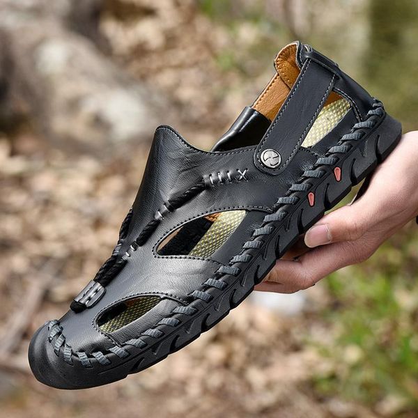 sandals summer men beach male outdoor chaussure homme man casual shoes comfortable sandalias hombre big size 48, Black
sandals summer men beach male outdoor chaussure homme man casual shoes comfortable sandalias hombre big size 48, Black