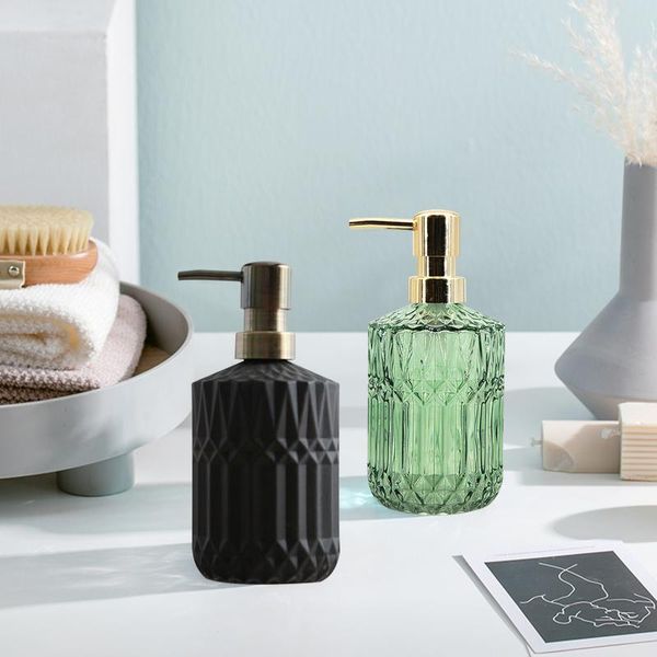 liquid soap dispenser press matte glass hand sanitizer bottle containers decoration bathroom accessories
liquid soap dispenser press matte glass hand sanitizer bottle containers decoration bathroom accessories