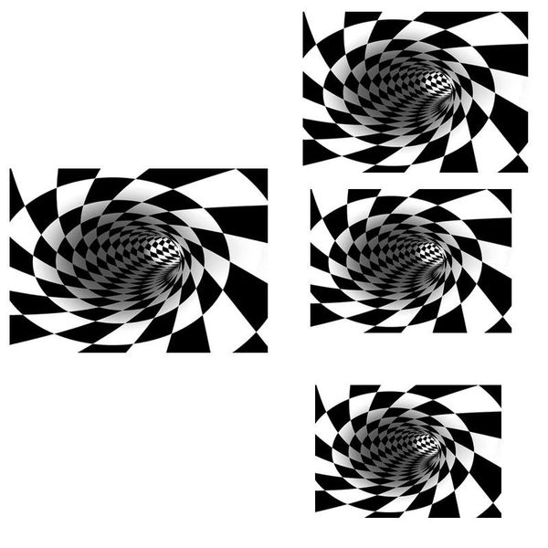 carpets 3d printing black and white trap carpet illusion living room bedroom coffee table door mat
carpets 3d printing black and white trap carpet illusion living room bedroom coffee table door mat