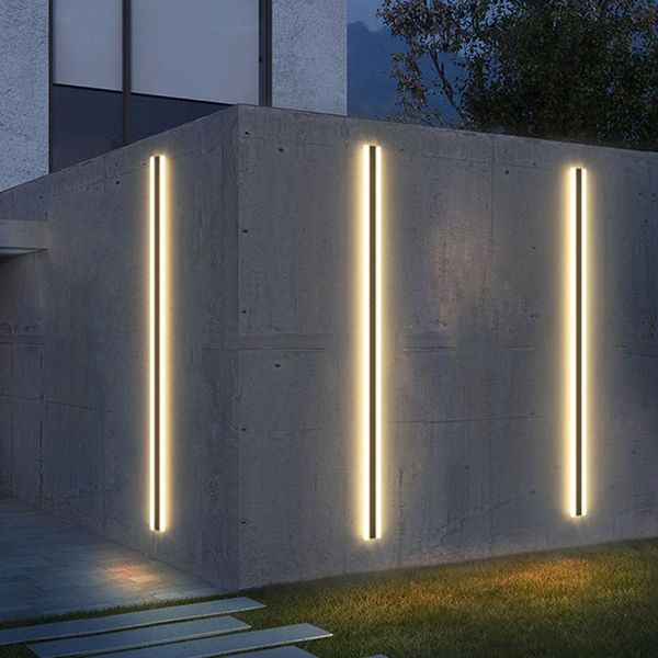 outdoor wall lamps modern waterproof long strip led lamp ip65 aluminum light garden porch sconce 220v luminaire
outdoor wall lamps modern waterproof long strip led lamp ip65 aluminum light garden porch sconce 220v luminaire