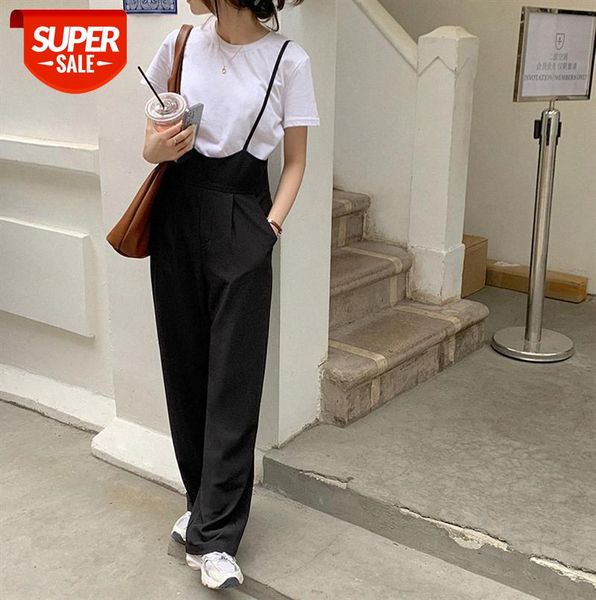 huang zheng suspenders suit pants women korean style loose straight wide leg temperament casual xkb210308 #hn17, Black;gray
huang zheng suspenders suit pants women korean style loose straight wide leg temperament casual xkb210308 #hn17, Black;gray