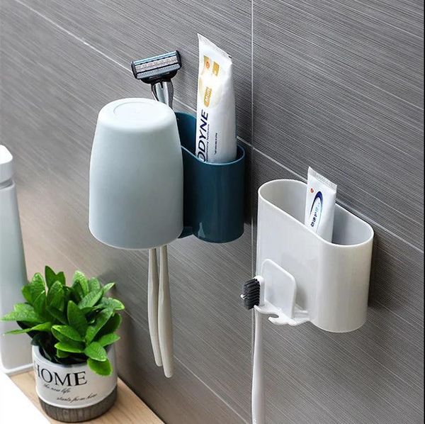 toothbrush holders toilet rack punching bathroom vanity wall-mounted comb storage box toothpaste and tube
toothbrush holders toilet rack punching bathroom vanity wall-mounted comb storage box toothpaste and tube