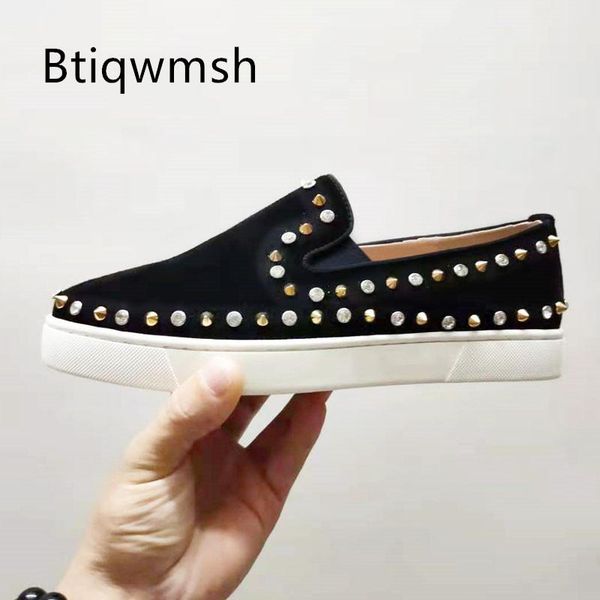 dress shoes studded loafer man round toe black real suede rivet slip on flat for men sneakers
dress shoes studded loafer man round toe black real suede rivet slip on flat for men sneakers