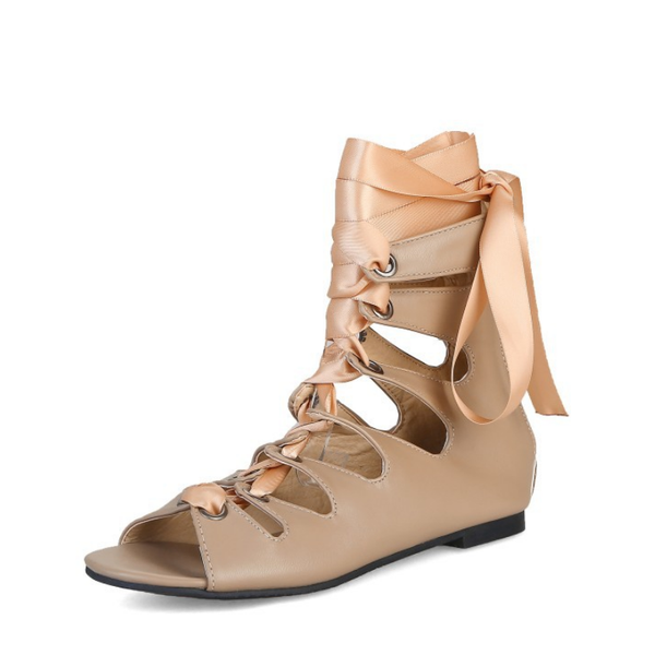 sandals cool boots flat summer women shoes roman style peep toe front lace-up gladiator sandalias fashion lady sandales wsh3927, Black
sandals cool boots flat summer women shoes roman style peep toe front lace-up gladiator sandalias fashion lady sandales wsh3927, Black