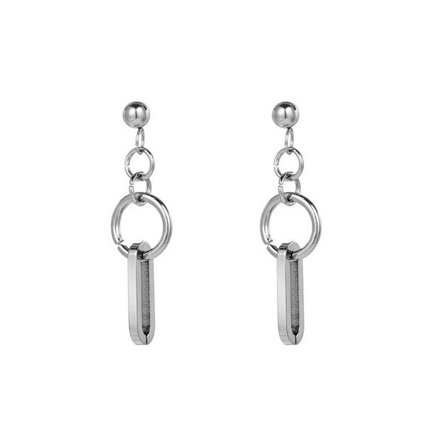 hoop & huggie titanium steel geometric distortion earrings for teens women men earring cool vintage fashion jewelry accessories, Golden;silver
hoop & huggie titanium steel geometric distortion earrings for teens women men earring cool vintage fashion jewelry accessories, Golden;silver