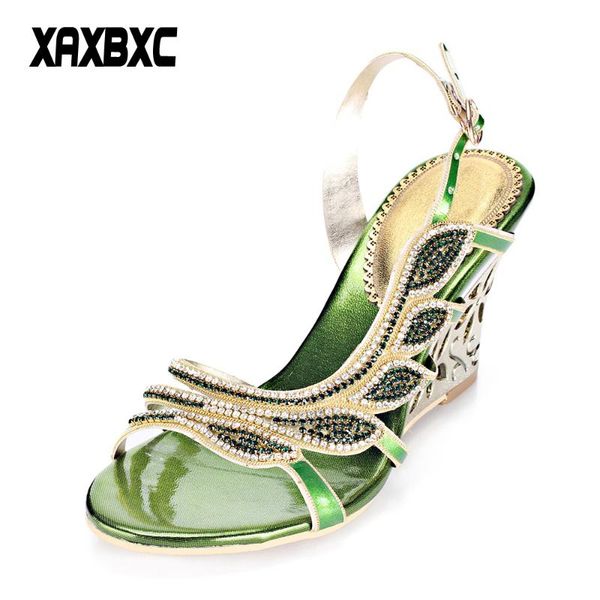 summer leather rhinestone wedges gladiator sandals crystal high heels women bridesmaid sandalias wedding shoes, Black
summer leather rhinestone wedges gladiator sandals crystal high heels women bridesmaid sandalias wedding shoes, Black